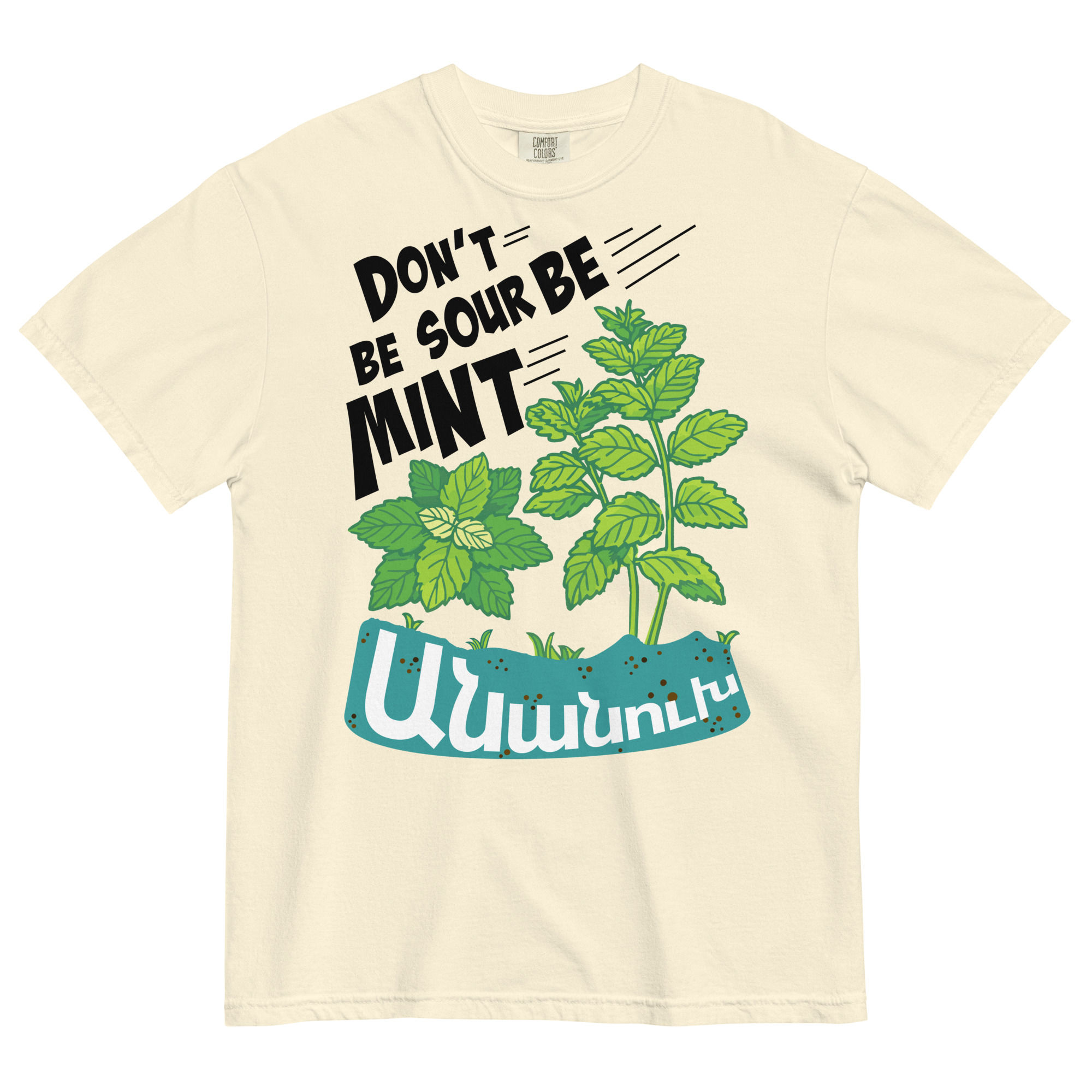 Armenian t-shirt - Mint - Mens
