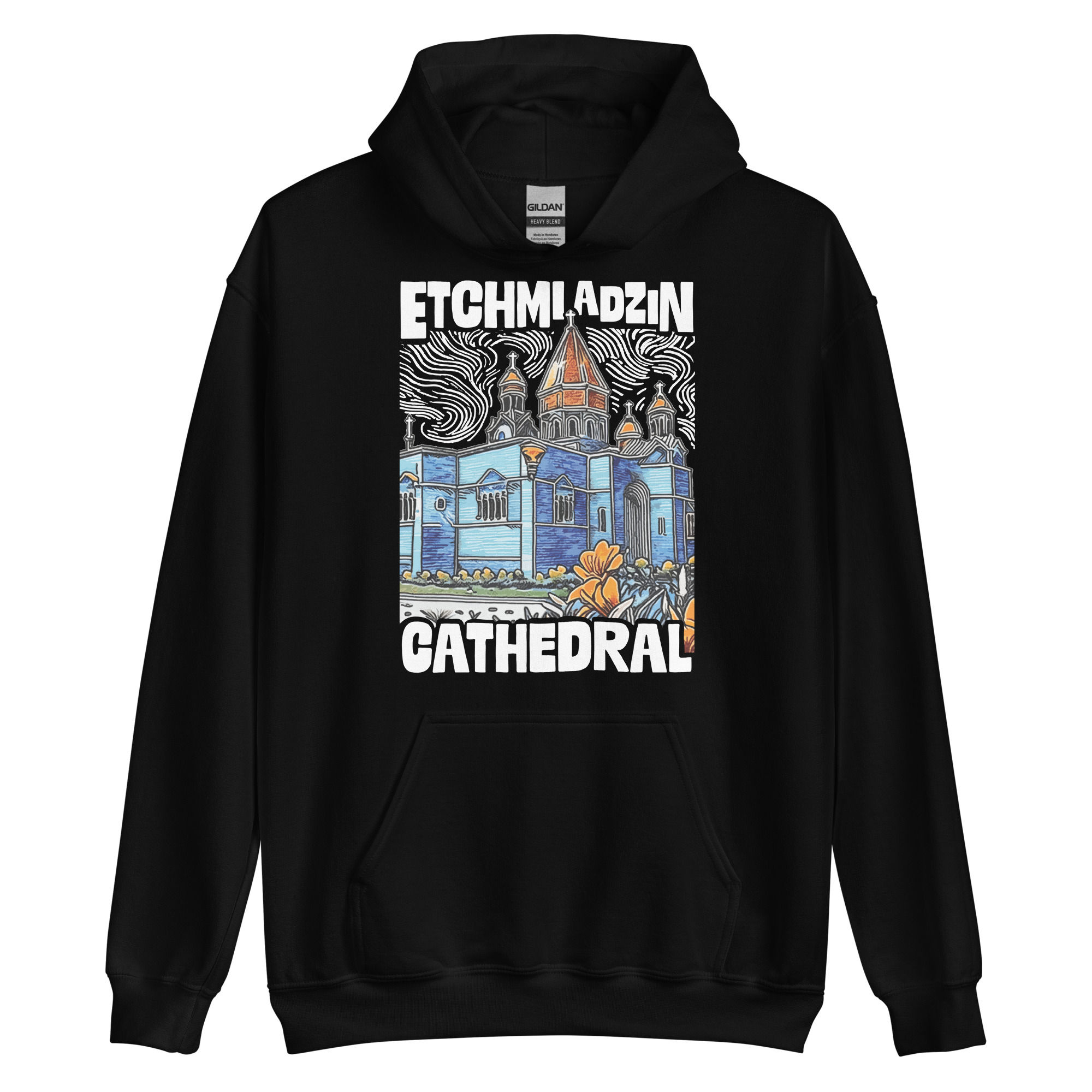 Etchmiadzin Cathedral - Mens Womens Armenian Hoodie