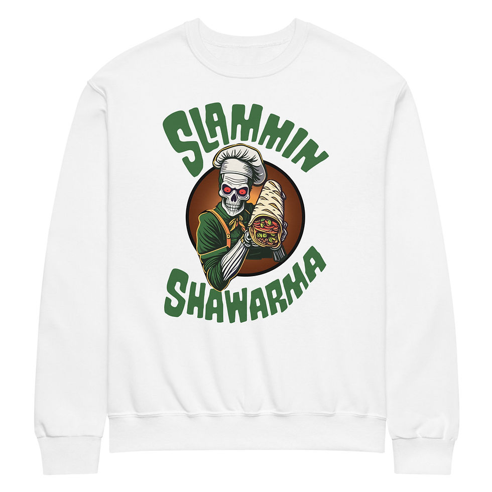 Slammin Shawarma - Crew neck Armenian sweatshirt