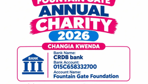 Fountain Gate Annual Charity 2026 Spreading Hope in Babati