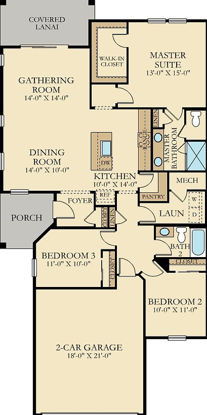 Aurora Floor Plan