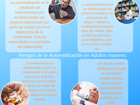 Riesgos de la automedicación en adultos mayores