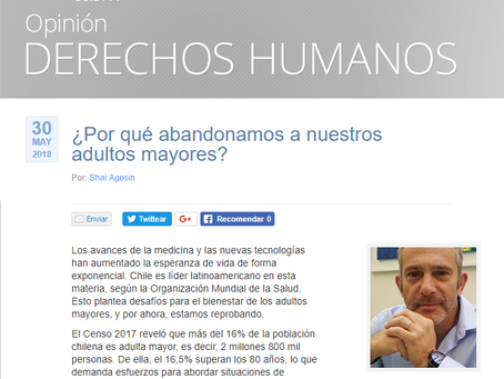 NOTICIAS - POR QUÉ ABANDONAMOS A NUESTROS ADULTOS MAYORES