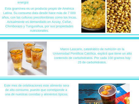 El mote es una rica fuente de energía