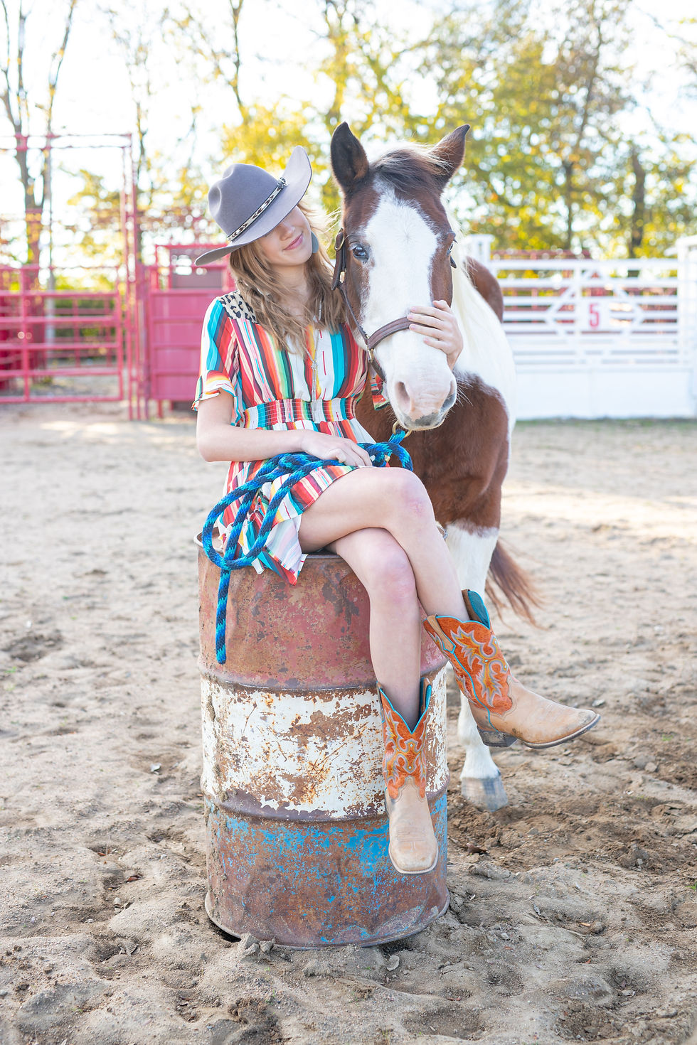 Horseback riding Senior Session in Columbia, MO | KatFour Photo