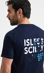 T-Shirt Back Map Design