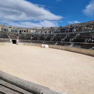Intérieur des Arènes de Nîmes