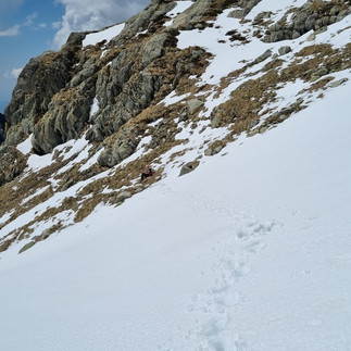 La vallée des merveilles enneigée