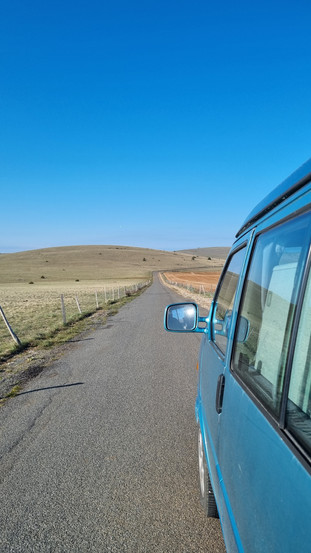 Une route dans les Cévennes !