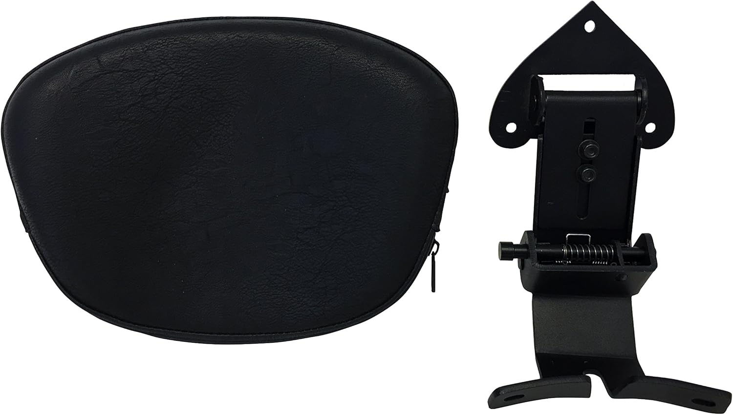 Contoured Adjustable Backrest for 07+ Harley Softail Fat Boy/Deluxe