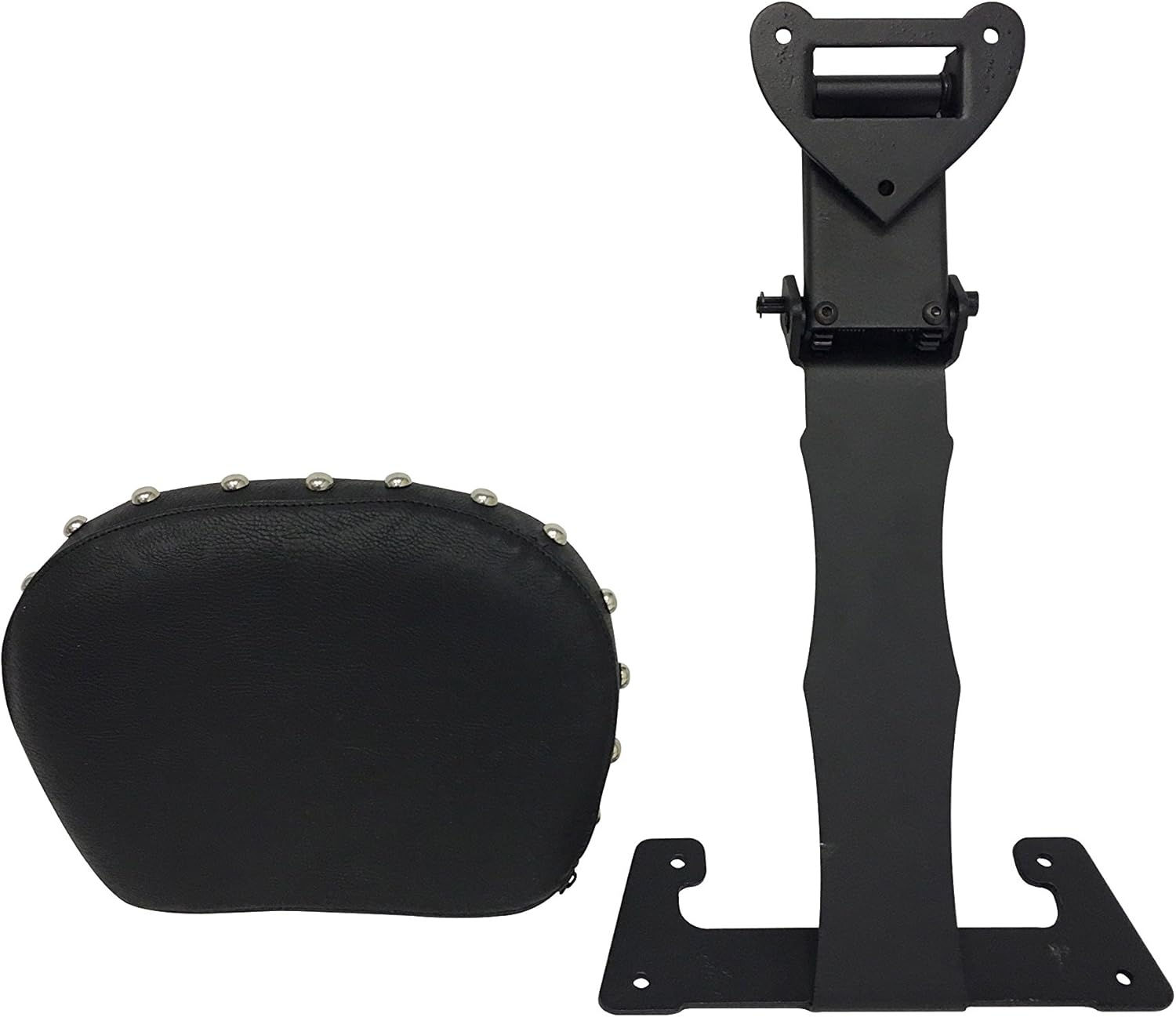 Studded Contoured - Fully Adjustable Driver's Backrest for 05-13 BMW R1200RT