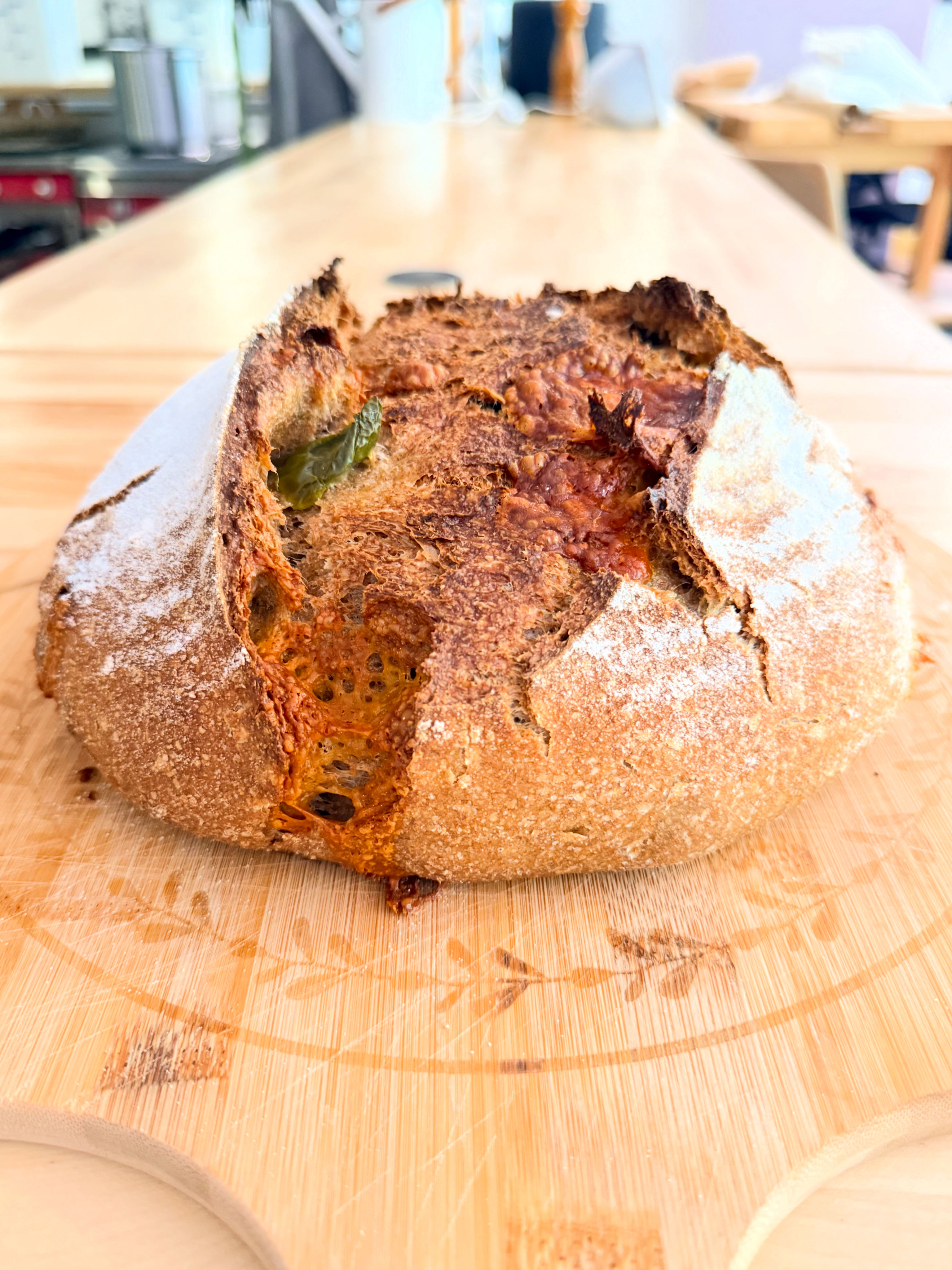 Jalapeño Cheddar Whole Wheat Sourdough