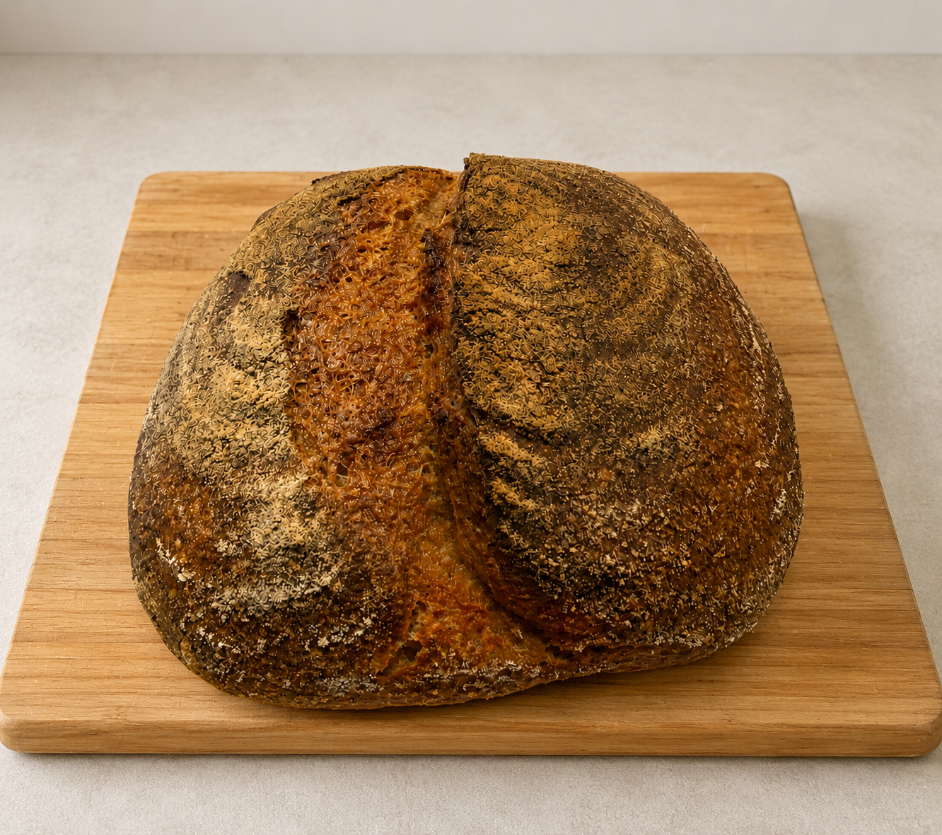 100% Whole Wheat Sourdough