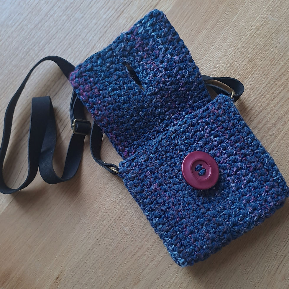 Thumbnail: 'Dowanhill Magenta Button' – Navy with Mauve, Purple & Burgundy Accents”