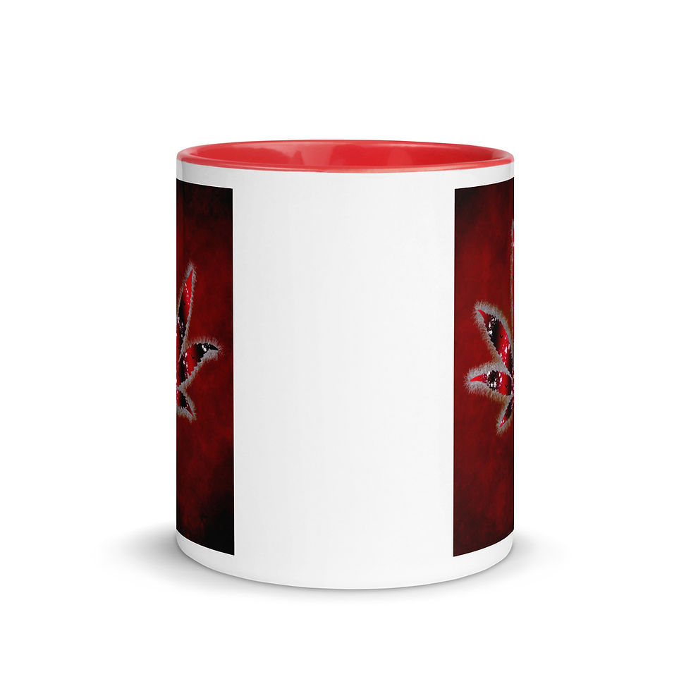 Thumbnail: Red Witch Mug with Color Inside