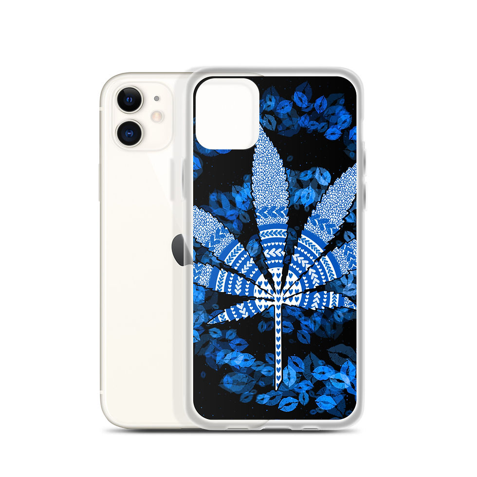 Thumbnail: Blue Kisses Clear Case for iPhone®