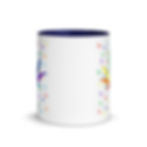 Thumbnail: Rainbow Butterfly Mug with Color Inside