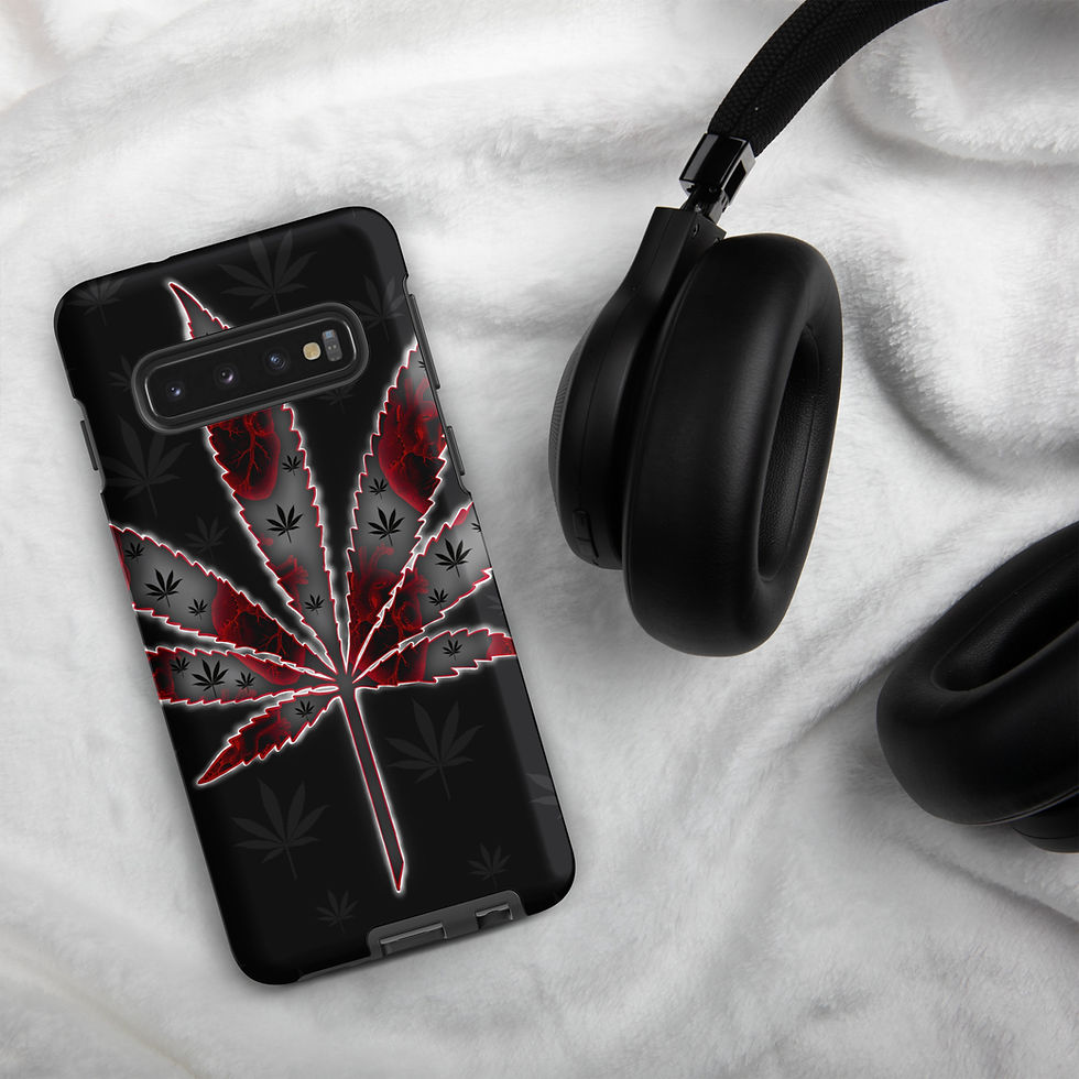 Miniatura: Black of Hearts Tough case for Samsung®