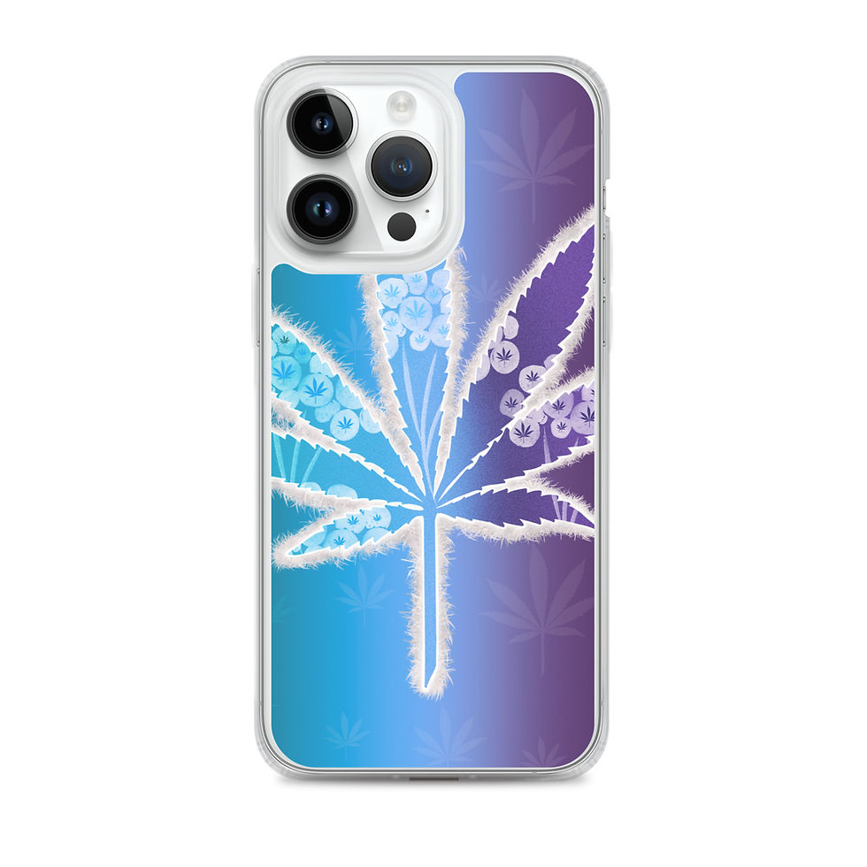 Thumbnail: Blue Hayze Clear Case for iPhone®