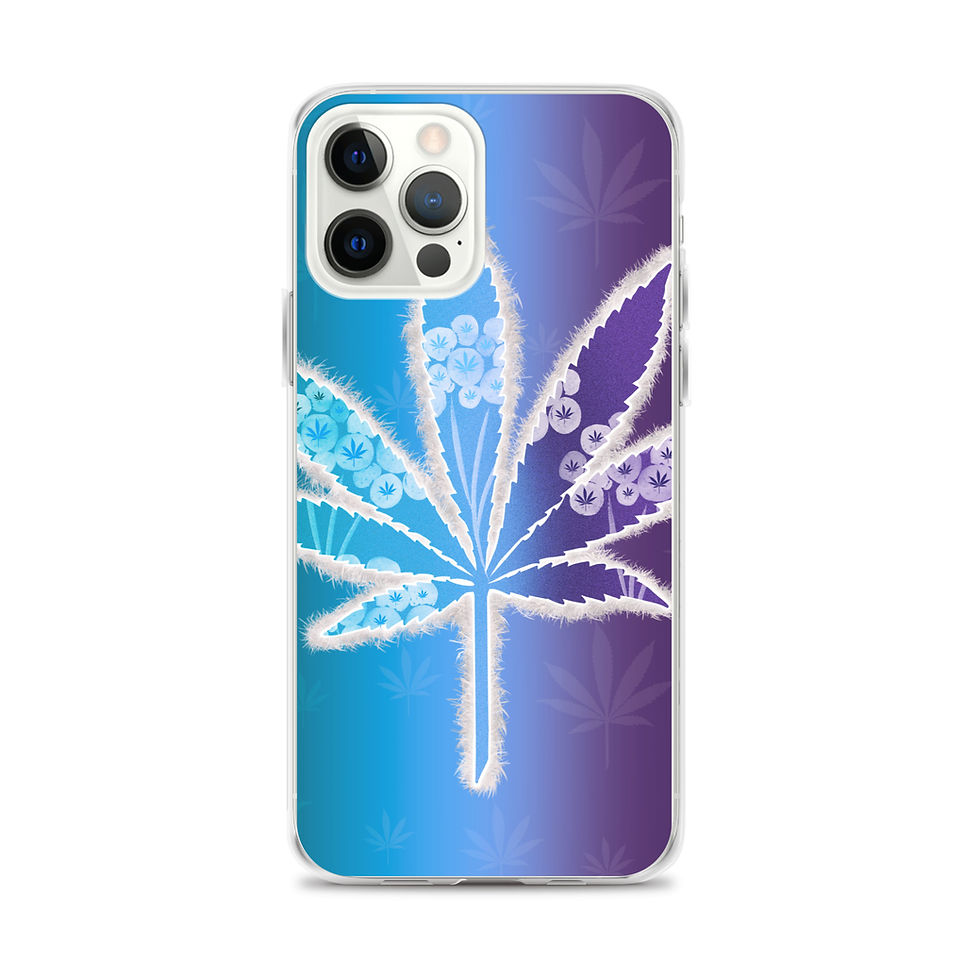 Thumbnail: Blue Hayze Clear Case for iPhone®