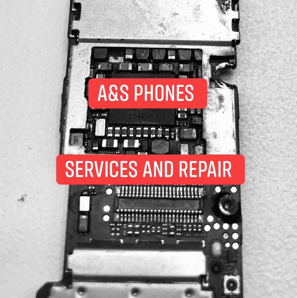 At A&S phones Repair we offers logic board repair service , for all mobile devic