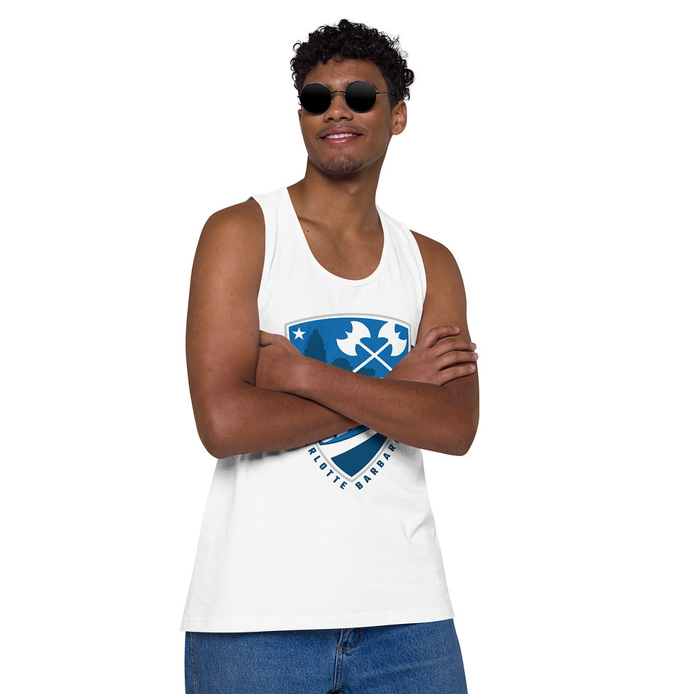 Thumbnail: Charlotte Barbarians Barbos Men’s tank top