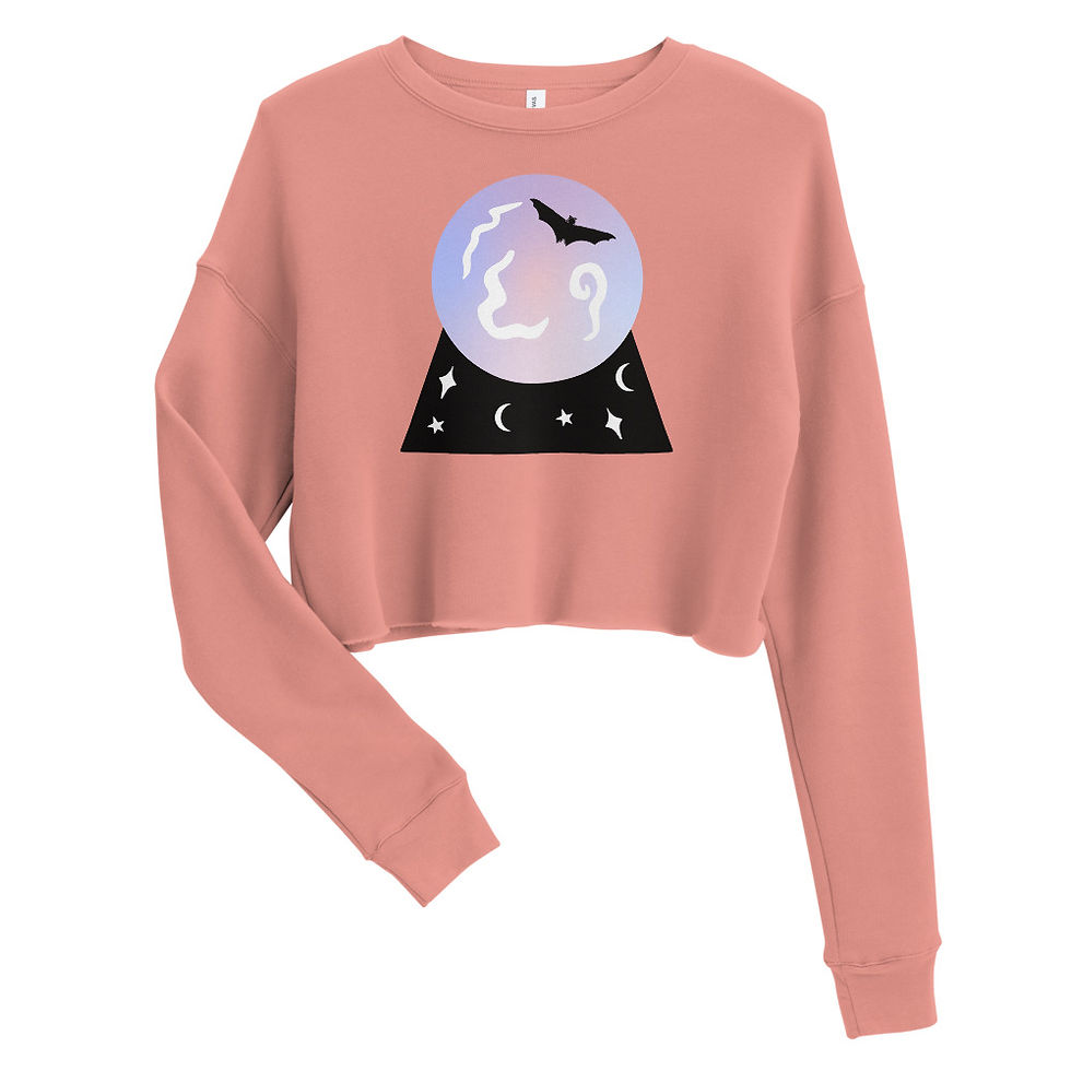Thumbnail: Crystal Ball Crop Sweatshirt