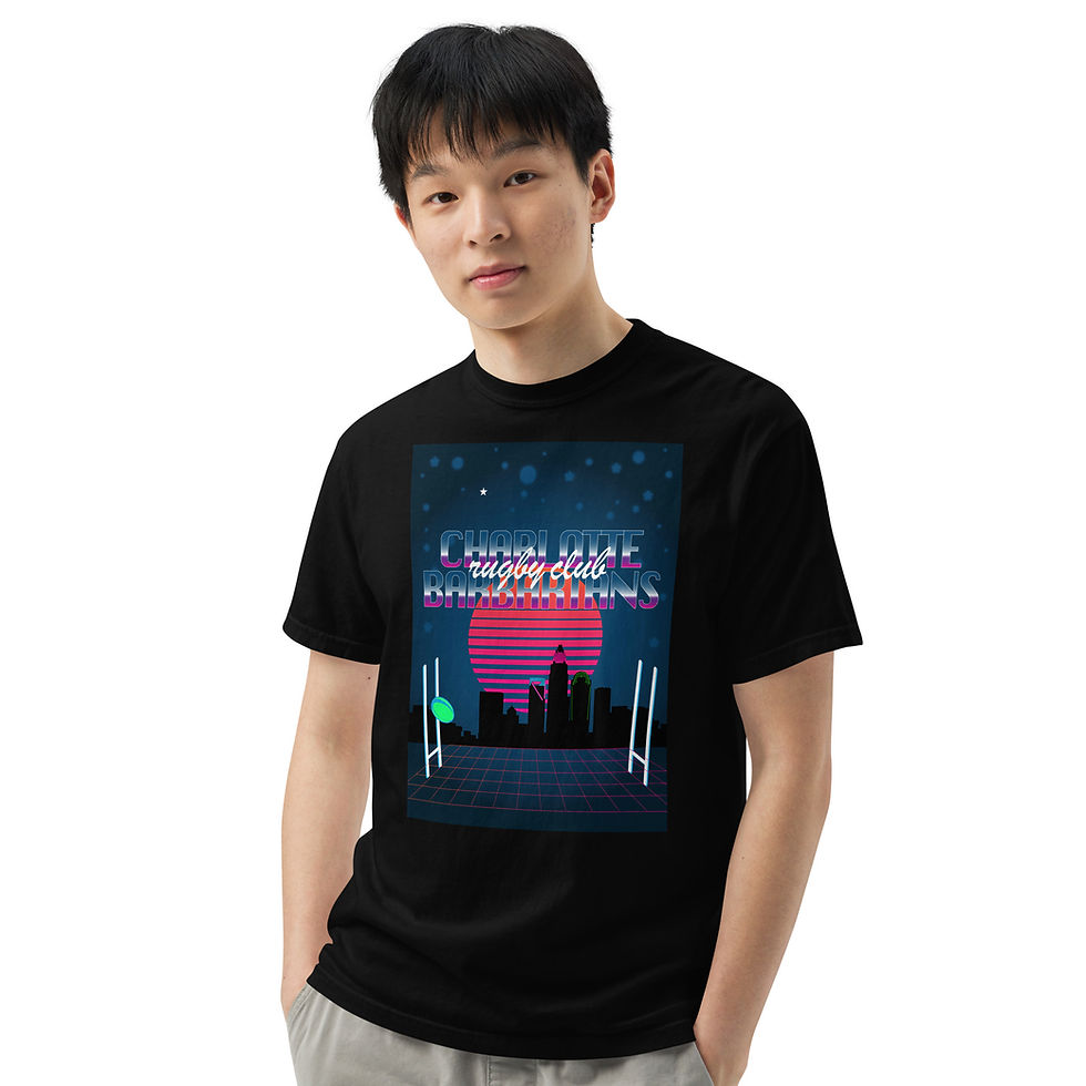 Thumbnail: BARBARIANS Vaporwave Heavy T