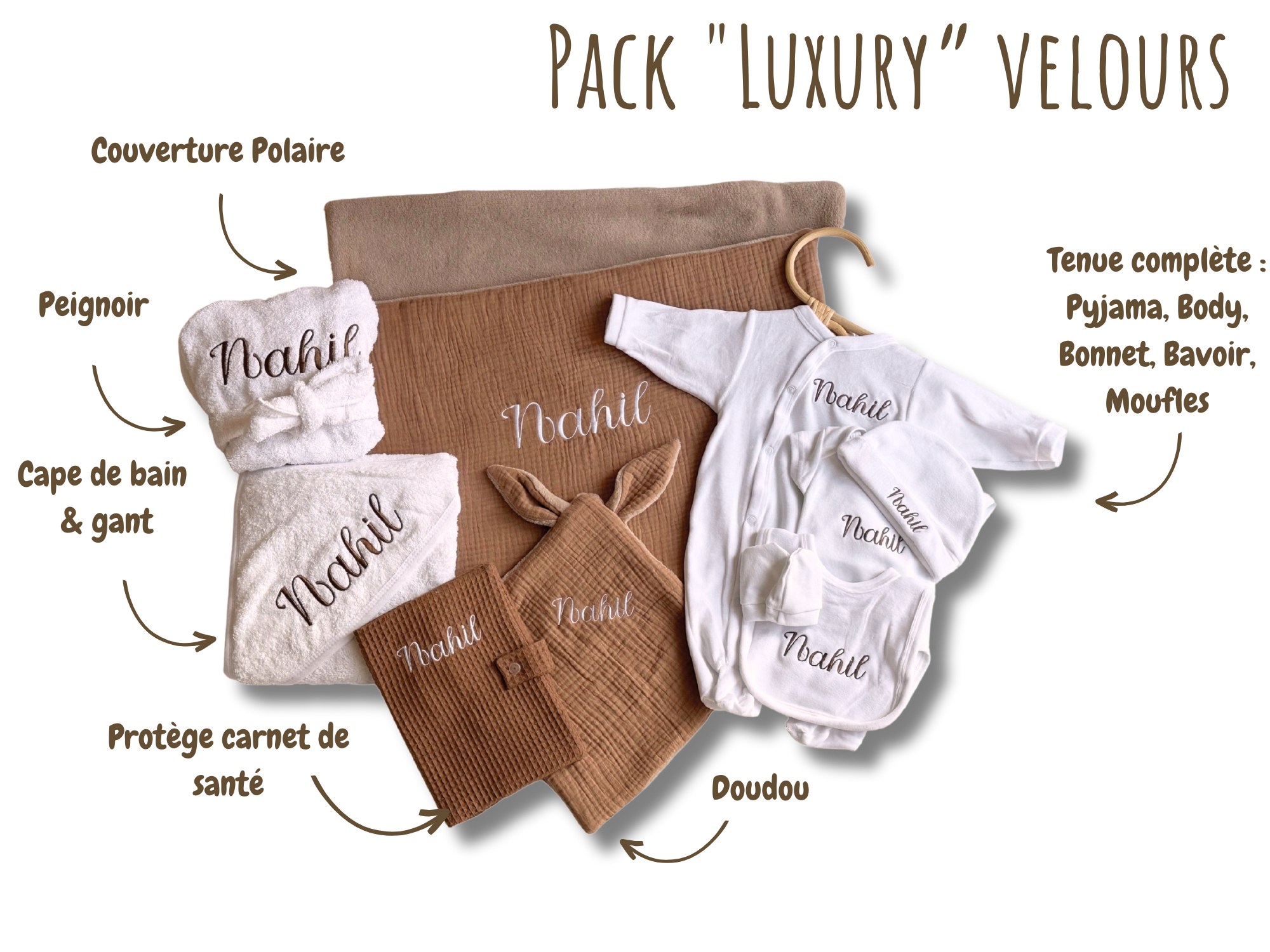 Pack "Luxury" polaire | Edenelle création