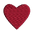 coeur broderie