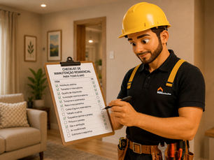 Checklist de manutenção residencial para todo o ano