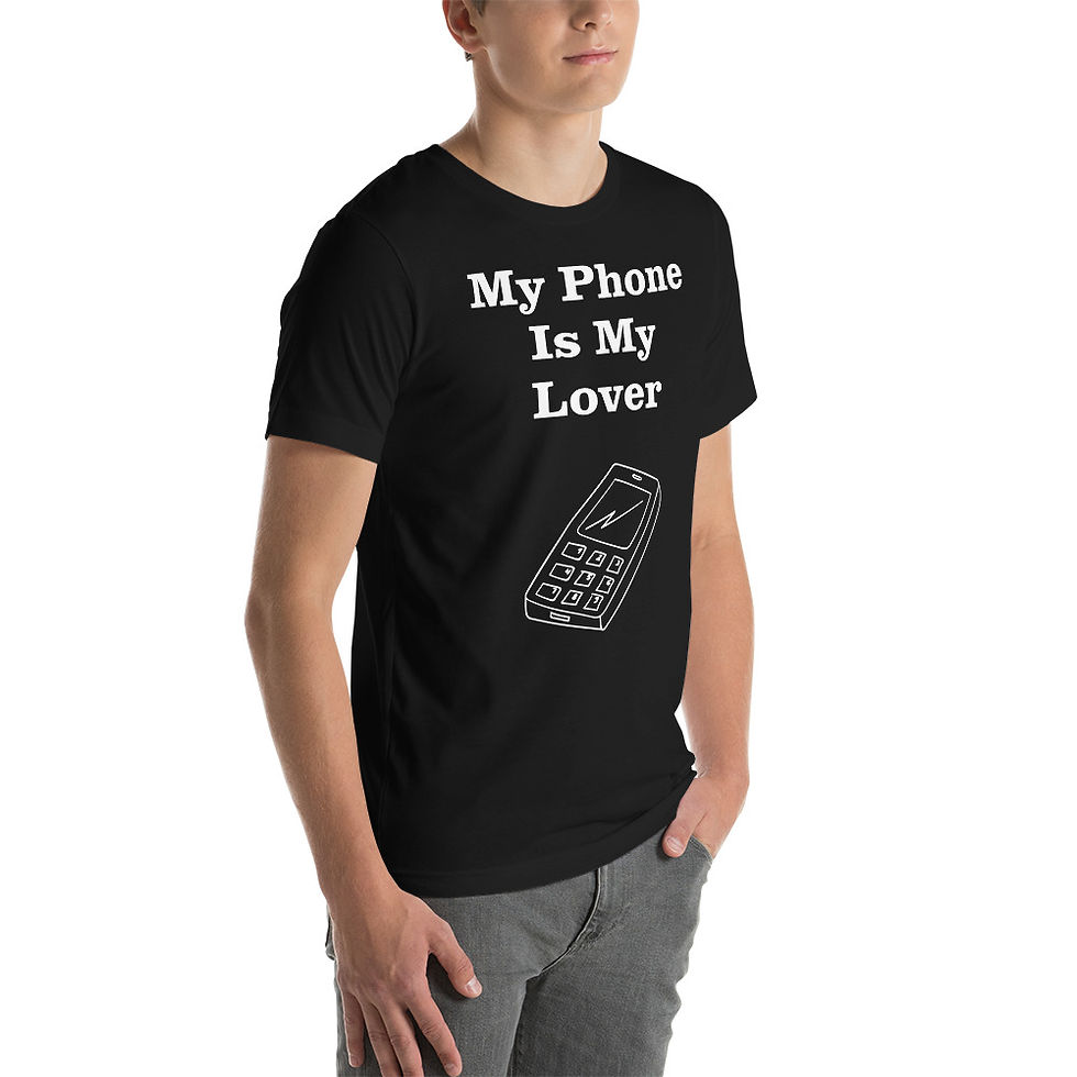 Thumbnail: Phone Lover T-Shirt Dark