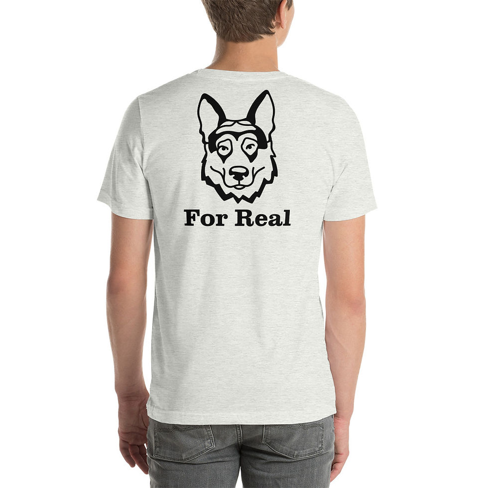 Thumbnail: Dogs Help Me Live T-Shirt Light