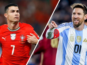 Messi ve Ronaldo'dan Zamana Meydan Okuyan Gösteri