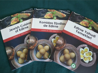 Edirne Yahudi Yemekleri´ kitabı 500. Yıl Vakfı ile Türk Yahudi Toplumu Yönetimine tanıtıldı .