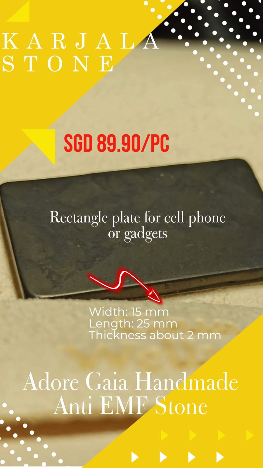 Thumbnail: Anti - EMF Karjala Plate - A Breakthrough Technology