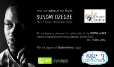 Sunday is Moving Africa.