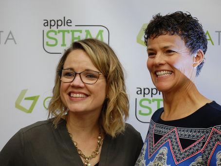 CB Tech's Marketing and Culinary programs help decorate for Apple Stem and GWATA's black tie event