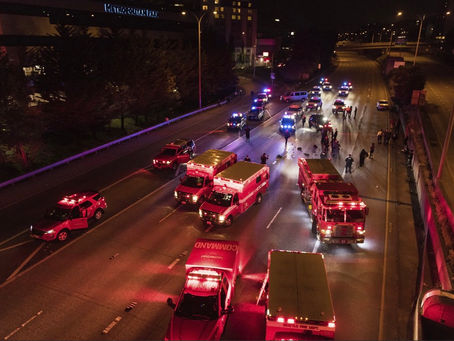 One of two protester that was hit on the 5 freeway in downtown Seattle has passed away