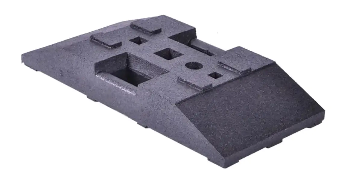 בסיס גומי כבד לתמרורים