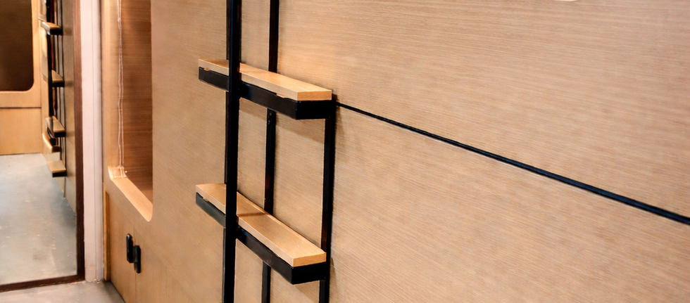 Private room with modern capsule-style living at Wink @ Jalan Besar