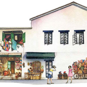 Let's Explore Mural at Mohamed Ali Lane