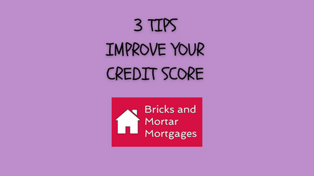 How can I improve my credit score?