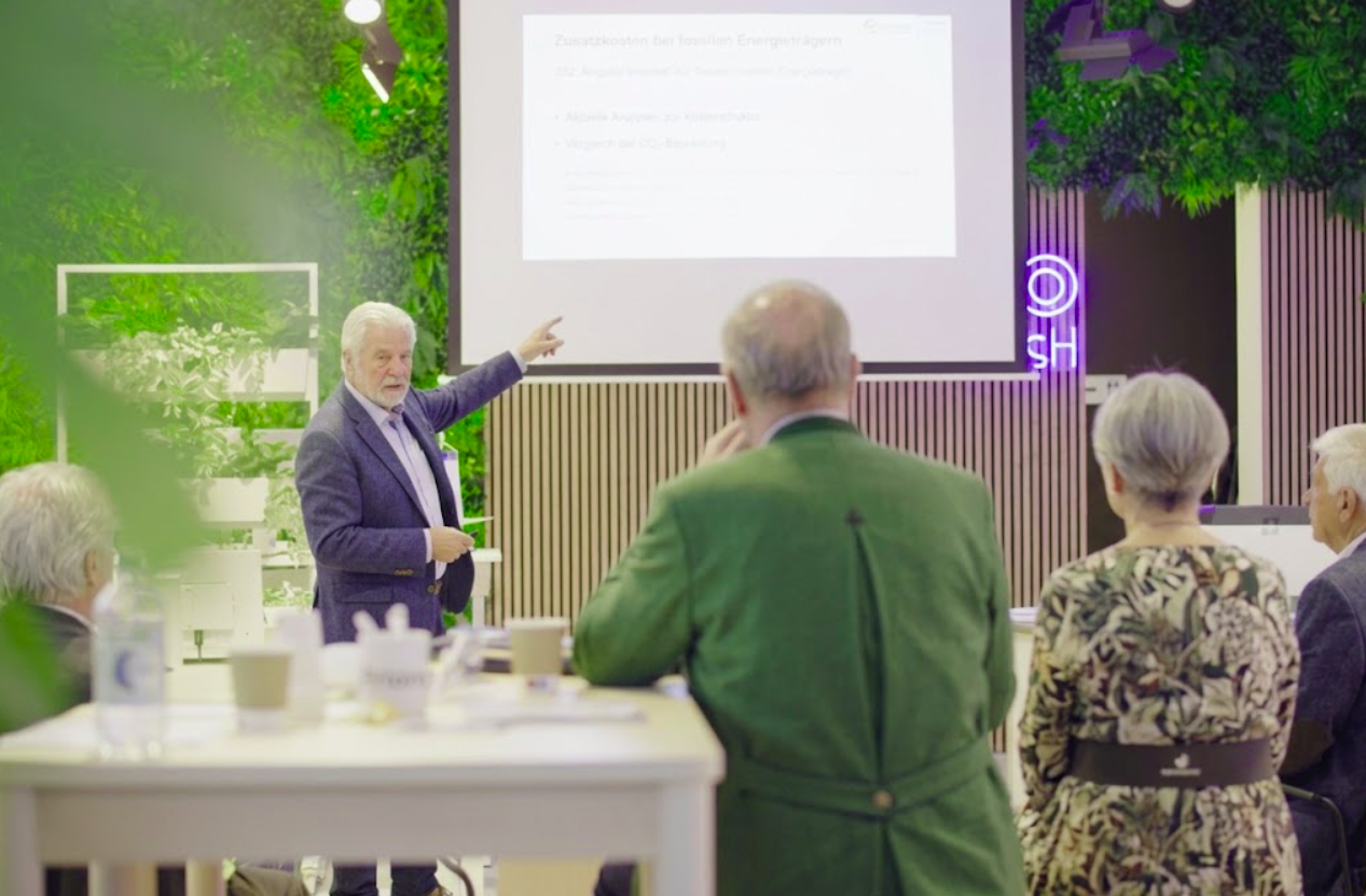 Präsentation auf dem Infoabend