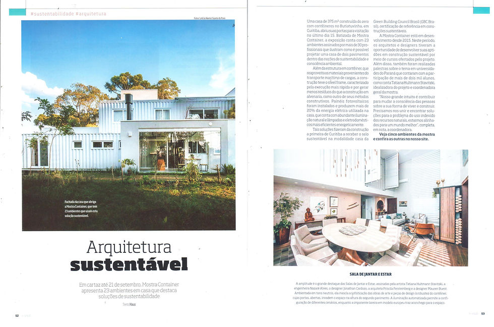 Revista Haus Gazeta do Povo_Agosto de 20