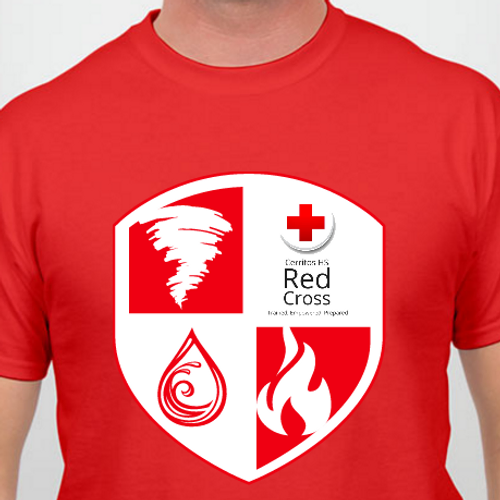 red cross t shirt