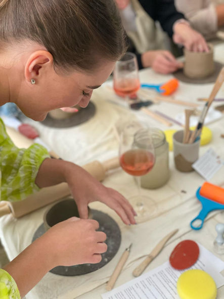 Gals Night Pottery Party