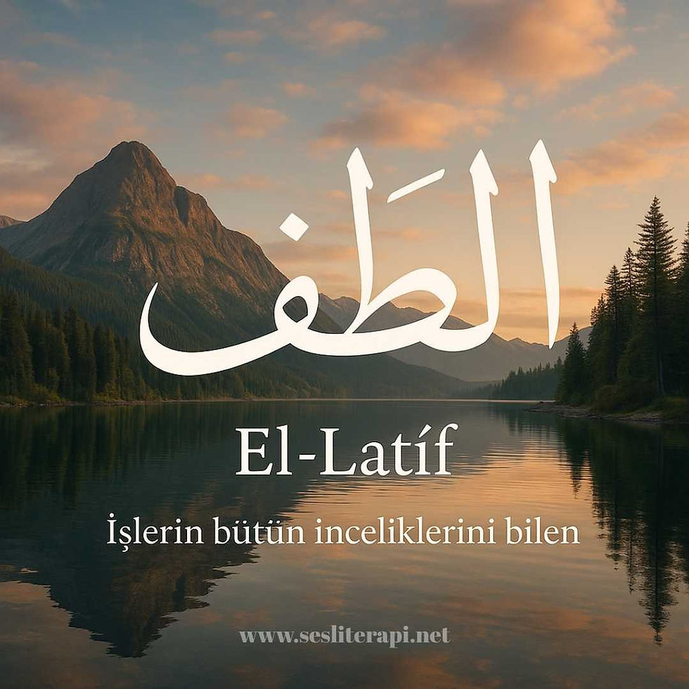 El-Latîf Anlamı
