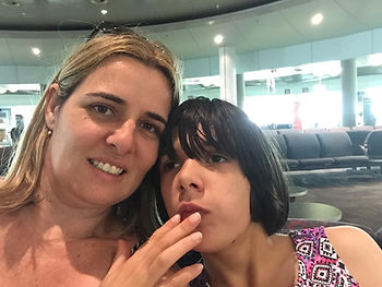 Tracey with her daughter
