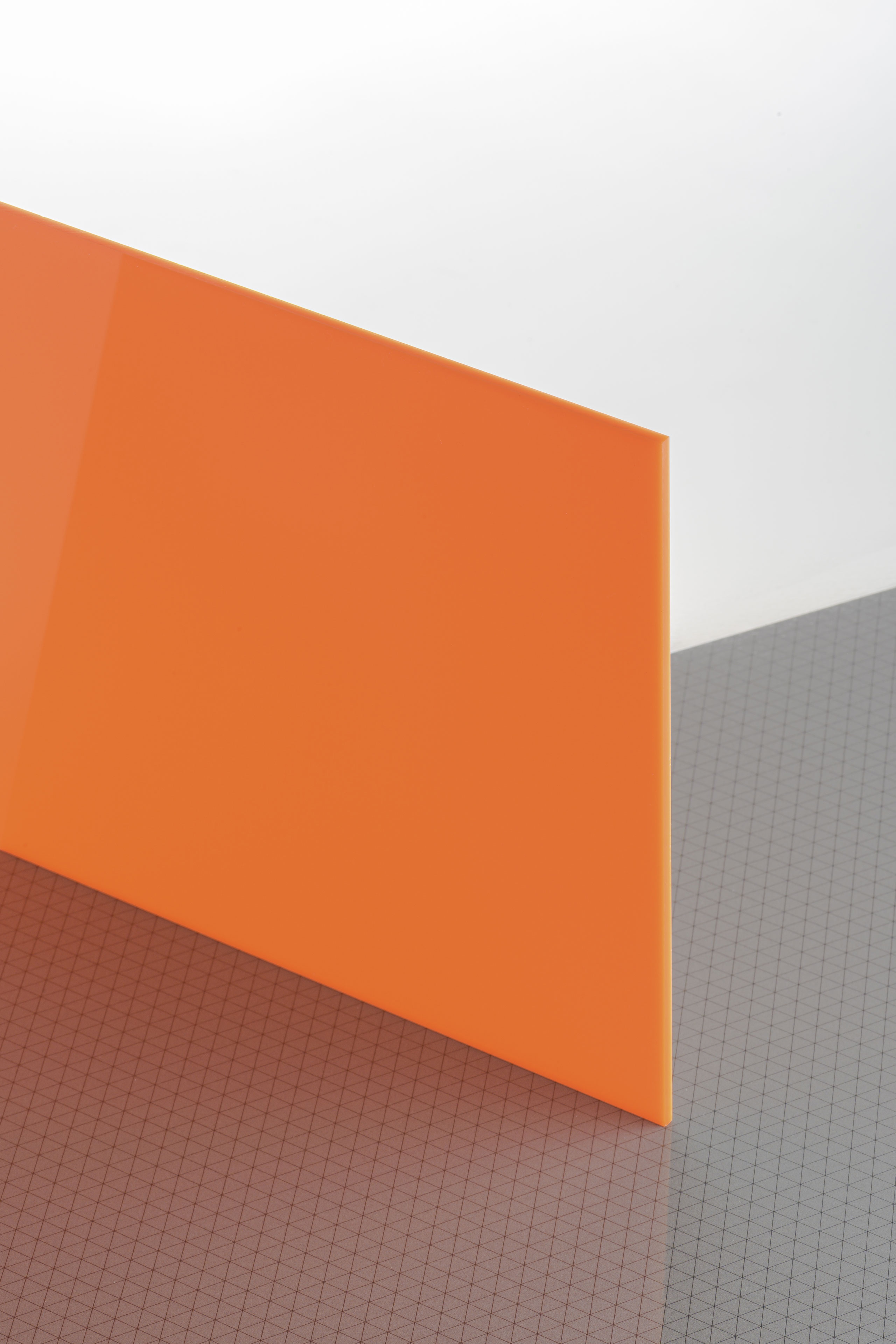 PLEXIGLAS LED 2H41 Orange Backlighting Acrylic Sheet
